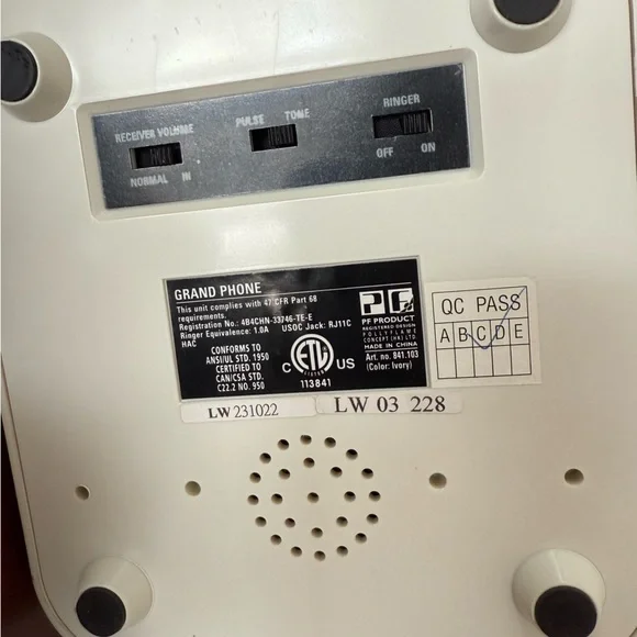 Pottery Barn Vintage Style Corded Phone - Picture 3 of 3